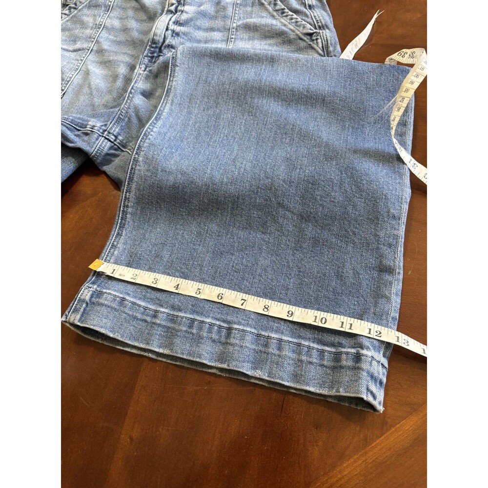 American Eagle Outfitters Light Blue Wide Leg Jeans - Picture 13 of 15